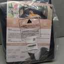 F-color SUV Cargo Liner for Dogs, Heavy Duty Water Resistant Pet Cargo Cover Dog Seat Cover Mat for Mid-Size SUVs Sedans Vans with Bumper Flap Protector, Non-Slip, Standard Size Universal Fit, Black (Standard: 55" x 91")