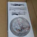 Consciot Ceiling Fans With Lights, 30 Inch Ceiling Fan Remote Control, Modern Ceiling Fan, Flush Mount, for Bedroom, Dimmable, Small Ceiling Fans, Noiseless (White)