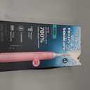 Philips Sonicare 4100 Series Electric Toothbrush - Sonic Toothbrush with Advanced Sonic Technology, Pressure Sensor, Two Intensity Settings, Smartimer & Quadpacer, Deep Pink, Model HX3681/26