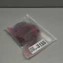 Lilosy Sexy Floral Lace Up Corset Garter Lingerie Set (Medium, Red)