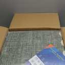 GarveeHome Scalloped Bow Rug for Living Room, Solid Green Rug for Dorm, Washable Rugs 9x12 Soft Low Pile Non Slip Scalloped Rugs for Nursery College Bedroom Decor Kids Room Playroom