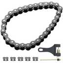 420 Chain 32 Links Replacement for Coleman KT196 CK196 Go Kart Parts Predator 196cc 6.5hp Engine Powersports 4 Wheeler Quad Go Kart Accessories Parts with 420 Chain Master Link Chain Breaker