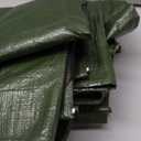 GUARD SHIELD Heavy Duty Tarp 8x10 Feet Green Multi Purpose Thick Waterproof Poly Tarp Cover 10mil