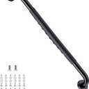 iMomwee Black Safety Bar 24 Inch, Shower Grab Bar for Senior