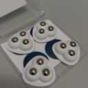 Appliance Casters - Furniture Sliders & Appliance Rollers for Kitchen, Coffee Machine, Blender, Oven - Helps Mom or Wife Easily Solve Countertop Sliding (White, 4pcs)