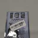 CreaCity 2 for 300 MHz Multicode Linear Garage Door Gate Opener Remote Control with 10 DIP Switch Keychain,Replacement for 3089,3060,3070,308911,MCS308911,MCS306010,MCS307010 Gate Clicker (Black)