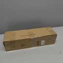 Wood Curtain Rods for Windows 66 to 120 Inch, 1'' Adjustable Decorative Drapery Rods with Imitation Wood Grain Leaf Pattern Finials, Boho Heavy Duty Long Window Curtain Rods Set 36''-120''