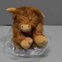 Heatable Coolable Weighted Highland Cow Stuffed Animals Plushie, Microwavable Heating Pad for Period Cramps & Pain, Lavender Scented Cow Plush Toys for Stress, Highland Cow Gifts for Women