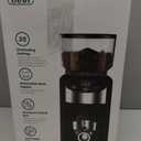 Gevi Burr Grinder, 35 Settings Espresso Drip French Press,Anti-Static Black | 35 Adjustable Grind Levels for Espresso, Drip & French Press, Anti-Static Burr, Low-Speed Grind Preserves Aroma
