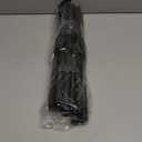 10 Pack 1/2 Inches x 14 Inches Black Malleable Steel Nipples Fitting, DIY Steampunk Industrial Vintage Style.