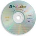 Verbatim CD-R Blank Discs 700MB 80 Minutes 52X Recordable Disc for Data and Music - 100pk Spindle