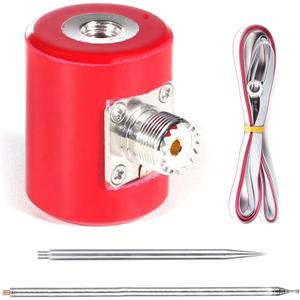 16.4FT/5M QRP Antenna 14M-30MHz 300W-600W HF Antenna Multifunction Portable 1/4 Wavelength for USDX QRP Radio