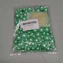 Green Vase Filler | 150PCS Pearls Bead for Centerpieces Vases | 8/14/20 mm No Hole Beads, Fake Pearls for Wedding Birthday Easter Theme Party Table Centerpieces Decor