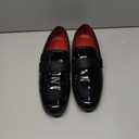 Bruno Marc Boys Dress Shoes Slip-on Loafers Formal Tuxedo Shoes (6 Big Kid, Bright Black)