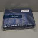 Bedsure King Size Sheets Set, Cooling Sheets for Hot Sleepers, Rayon Derived from Bamboo, PureWoven, Breathable & Soft, Deep Pocket Up to 16 Inches, Hotel Luxury Silky Bedding, Navy