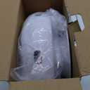 ORSDA 2in1 Interactive Toys for Indoor Cats, Timer Auto On/Off, Cat Toy Balls & Ambush Electronic Cat Mice Toy for Entertainment with 6pcs Feathers, Dual Power Supplies (Ivory White)