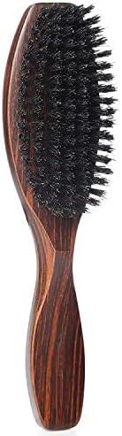 PERFEHAIR 100% Wild Natural Boar Bristle Hair Brush With Wooden Handle for Men and Women's Thin, Fine Hair