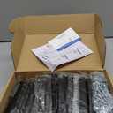 Ravinte 30 Pack Solid 3-3/4 Inch Center to Center Slim Square Bar Drawer Handles Kitchen Cabinet Handles Black Drawer Pulls Cabinet Hardware Handles Matte Black Cabinet Pulls