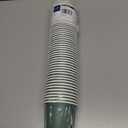 PAW - Disposable Paper Cups (8,5 oz, 50-Pack), Hot & Cold Paper Coffee Cups, Dark Green Drinking Cups for Party, BBQ, Christmas, New Year's Eve, Picnic