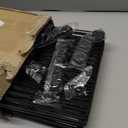 DIY Small Animal Playpen, Pet Playpen, Guinea Pig Cages, Rabbit Playpen, Dog Puppy Playpen, Indoor Metal Wire Yard Fence, 15 X 12 Inch, 12 Panels, Black