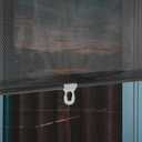 Amosfun 2pcs Blackout Curtains Car Window Sun Shade Retractable Windshield Sun Shade Side Window Blocks Sun Blinds PVC 16 x 49 Inch