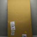 Large Bulletin Board - 72 X 48 inches Decorative Felt Pin Board - 6' x 4' Cork Board Alternative for Wall - Foldable Picture Board Self-Adhesive Prayer Board with 30 Pushpins - Ginger Yellow