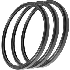 Pool Light Gasket for Hayward SPX0580Z2, Lens Gasket Compatible with Hayward AstroLite Series Underwater Lights, Leak-Proof Seal Replacement for SP0580, SP0580s and SP0583SL Series (Black-3pcs)