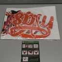 Whaline 24Pcs Christmas Garage Decoration Magnet Stickers Red Happy Holidays Garage Door Decals Snowflake Refrigerator Stickers for Xmas Home Party Decor