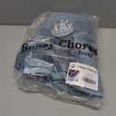 Bunny Chorus Christmas Tree Skirt: 36 Inch Blue and Silver Luxury Velvet Plush Fur Christmas Tree Skirts, Vintage Bright Xmas Tree Holiday Decorations for Christmas Indoor Outdoor Dcor Home Supplies