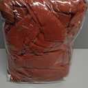 MIULEE Terracotta Linen Curtains 96 Inches Long 2 Panels for Bedroom Living Room, Soft Thick Linen Textured Window Drapes Burnt Orange Rust Fall Boho Decor Semi Sheer Light Filtering Grommet Curtains