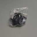 Magnetic Chip Clips, 10 Pack Plastic Bag Clips with Magnet, Black Snack Clip for Food Storage and Refrigerator
