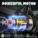 VOLPAM Electric Scooter, 350W/500W/800W/1000W/250W Powerful Motor & 19/22/ 9 MPH Top Speed, 16-28-10 Miles Long Range, Folding E Scooter Choice