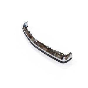Front Bumper, Chrome with Black Trim Size 75"x10"