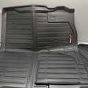 Custom Fit Cargo Liner and Backrest Mat for 2007-2018 Jeep Wrangler JK 4 Door Accessories All Weather TPE Rubber Protection Mat