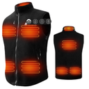 ARRIS Fleece Heated Vest for Men with Battery Pack Included, Size Adjustable 8 Heating Zones for Hunting