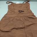 Wenlia Women Workout Romper Onesie with Padded Bras Sleeveless One Piece Outfits Shorts Atheletic Running Jumpsuit Clothes (Coffee Brown,Medium)