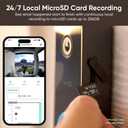 Doorbell Camera v2 + Wedge Kit, 2K Smart Video Doorbell with Motion Activated Voice Prompt, Night Vision, 2-Way Audio, Motion Detection, 24/7 Recording, IP65, Compatible with Alexa & Google, Wired