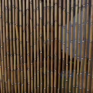 Wood and Bamboo Beaded Curtain, Bamboo Beaded Curtain for Doorway 35.5 x 78 inches