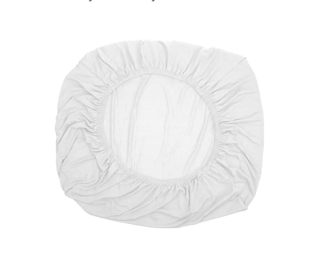 3pc Milk Silk Sofa Cover Round Sofa Pure Color Home Furniture Dining Chair Cover Chair Sleeves Outdoor Cushion Covers Round Couch Sofa Clear Elasticity Cover Polyester White 26*58*9.5 In
