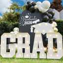 Graduation Decorations 2026, 2.3FT GRAD Marquee Letters for Graduation Party Decorations, GRAD Light Up Letters Kindergarten Graduation for Preschool High School College, GRAD