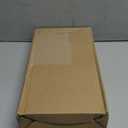 HOHOTIME 12'' Angel Tree Topper with White Feather Wings and Gold Skirt, Christmas Tree Topper with LED Light for Tree Toppers Holiday Ornament Decorations, Gold