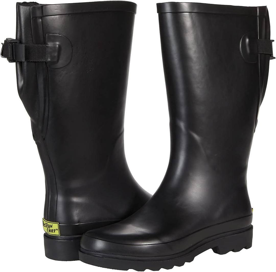 Western Chief Waterproof Printed Wide Calf Rain Boot(8)