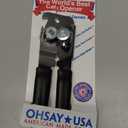 Deluxe Can Opener with Black Grips