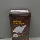 KINGMING Hair Dye Shampoo 3 in 1 for Gray Hair, Hair Color Shampoo for Women Men Grey Hair Coverage (Brown)