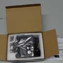 Kohree Camper Door Lock RV Door Lock Replacement, Trailer Door Lock RV Entry Door Lock, RV Lock with Paddle Deadbolt for Trailer Cargo Camper Horse, Zinc Alloy Plastic, 4 Keys Black Door Handle Latch