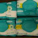 Pampers Sensitive Baby Wipes, Water Based, Clinically Proven, Hypoallergenic, and Unscented for Babies, 1008 Wipes Total (18 Flip-Top Packs)