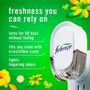 Febreze Plug-In Air Freshener, Odor-Fighting Scented Oil Starter Kit, Air Fresheners for Home, Bathroom and Kitchen, Long Lasting for Strong Odors, Gain Original Scent, Warmer + 2 Refill, Multicolor