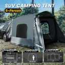 WildFinder SUV Tent, Car Tents for Camping, SUV Tailgate Tent for Family SUV Tent for Camping, Car Awning & Tailgate Tent for Van Jeep, Family Vehicle Shelter, Waterproof Wind Resistant Outdoor Gear, Size: 5-9p Car Back, 96.5"L x 96.5"W x 82.7"H