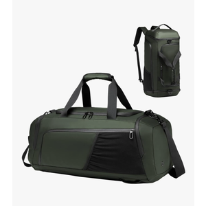 Moulyan Gym Duffle Bag Waterproof Sports Duffel Bags Travel Weekender Bag for Men Women Overnight Bag with Shoes Compartment