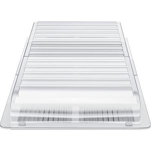 Magnetic Air Vent Extender for Under Furniture, Stronger Plastic Material, Secured Magnet, Fits Floor Registers Up to 11" Wide, Extends from 17"-30"